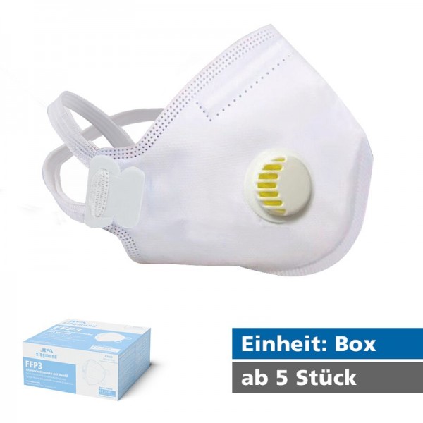 FFP3 Atemschutzmaske mit Ventil - JFM04V